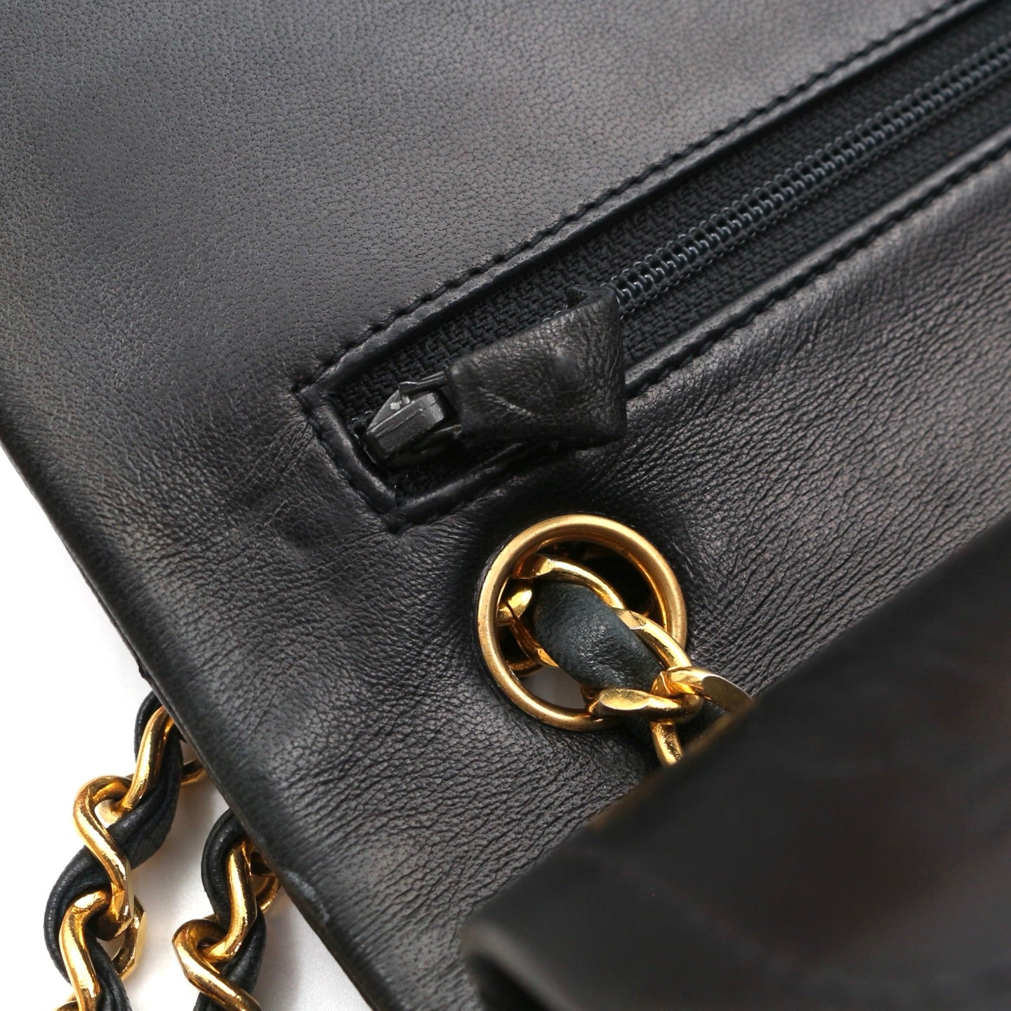 CHANEL Black Lambskin Classic Flap 23 [Used]