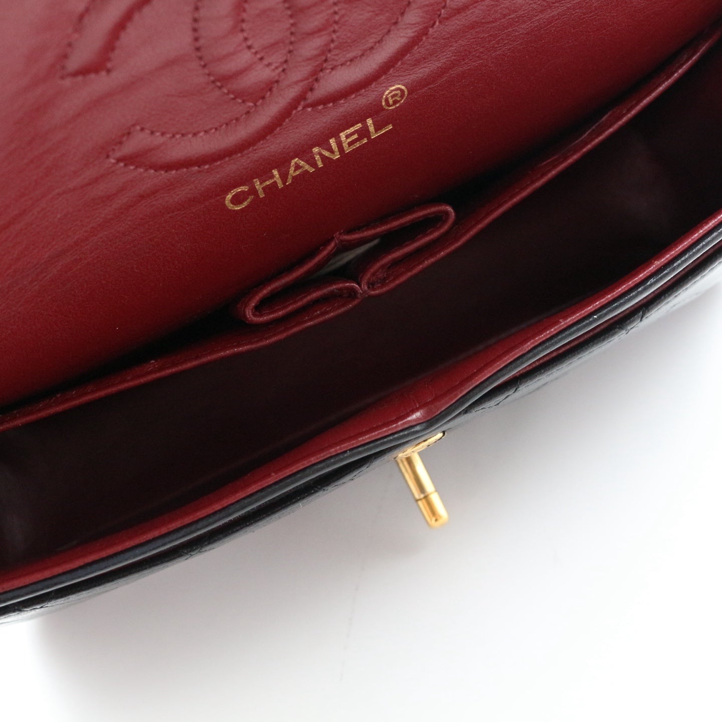 CHANEL Black Lambskin Classic Flap 23 [Used]