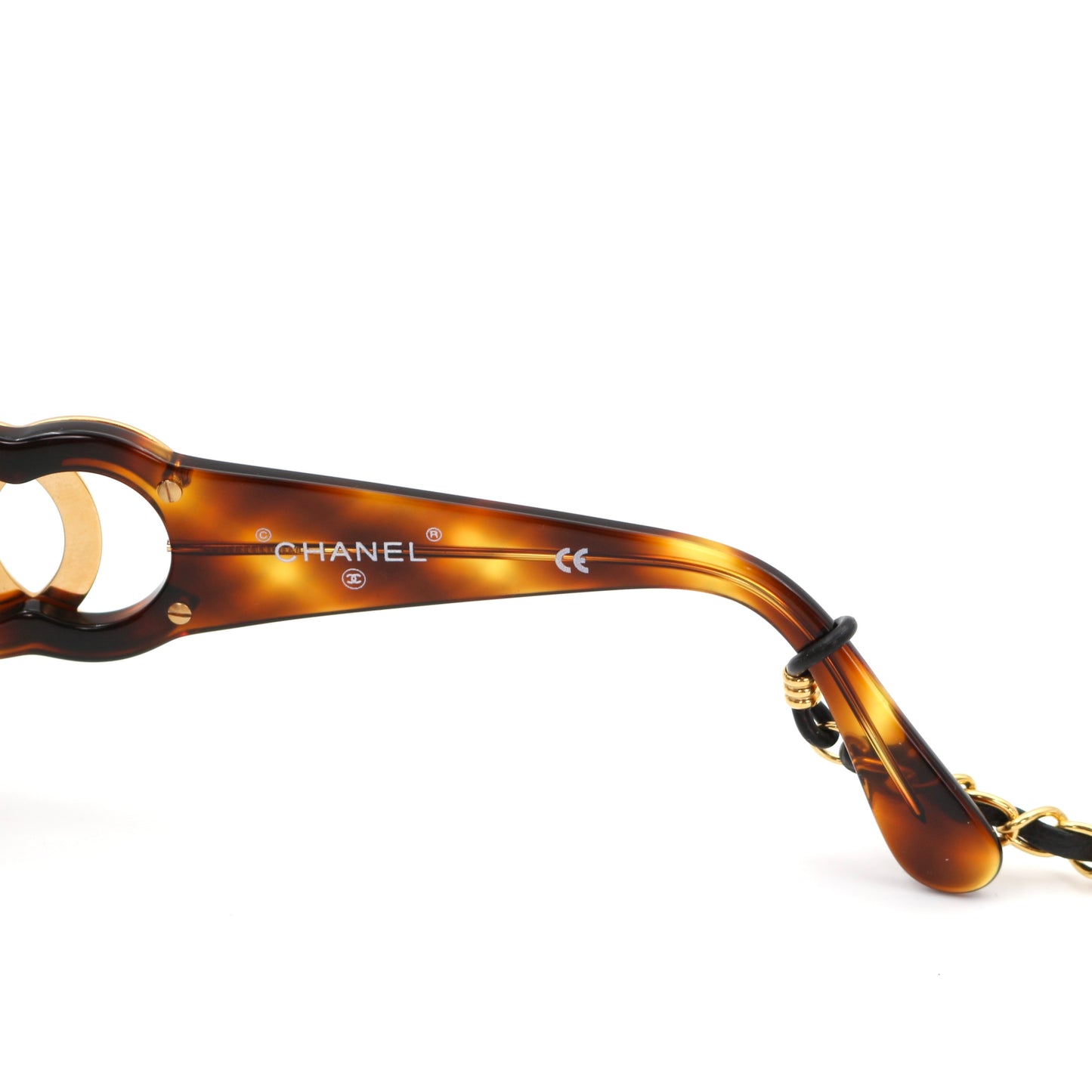 CHANEL Tortoiseshell CC Sunglasses [Used]