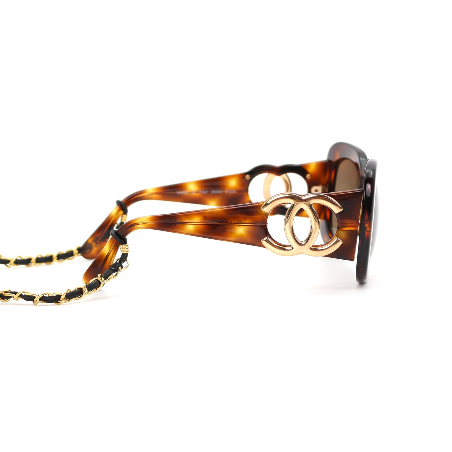 CHANEL Tortoiseshell CC Sunglasses [Used]
