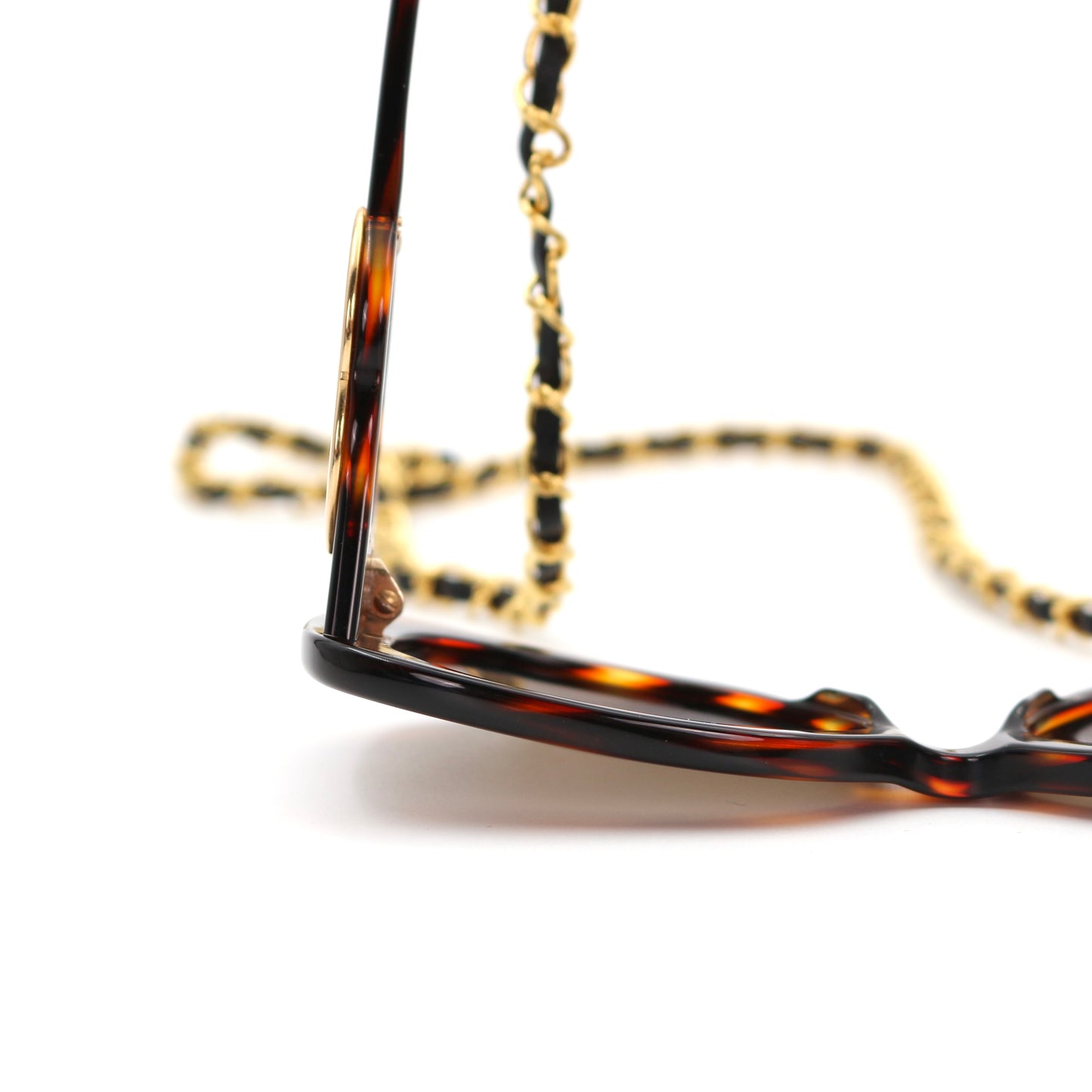 CHANEL Tortoiseshell CC Sunglasses [Used]