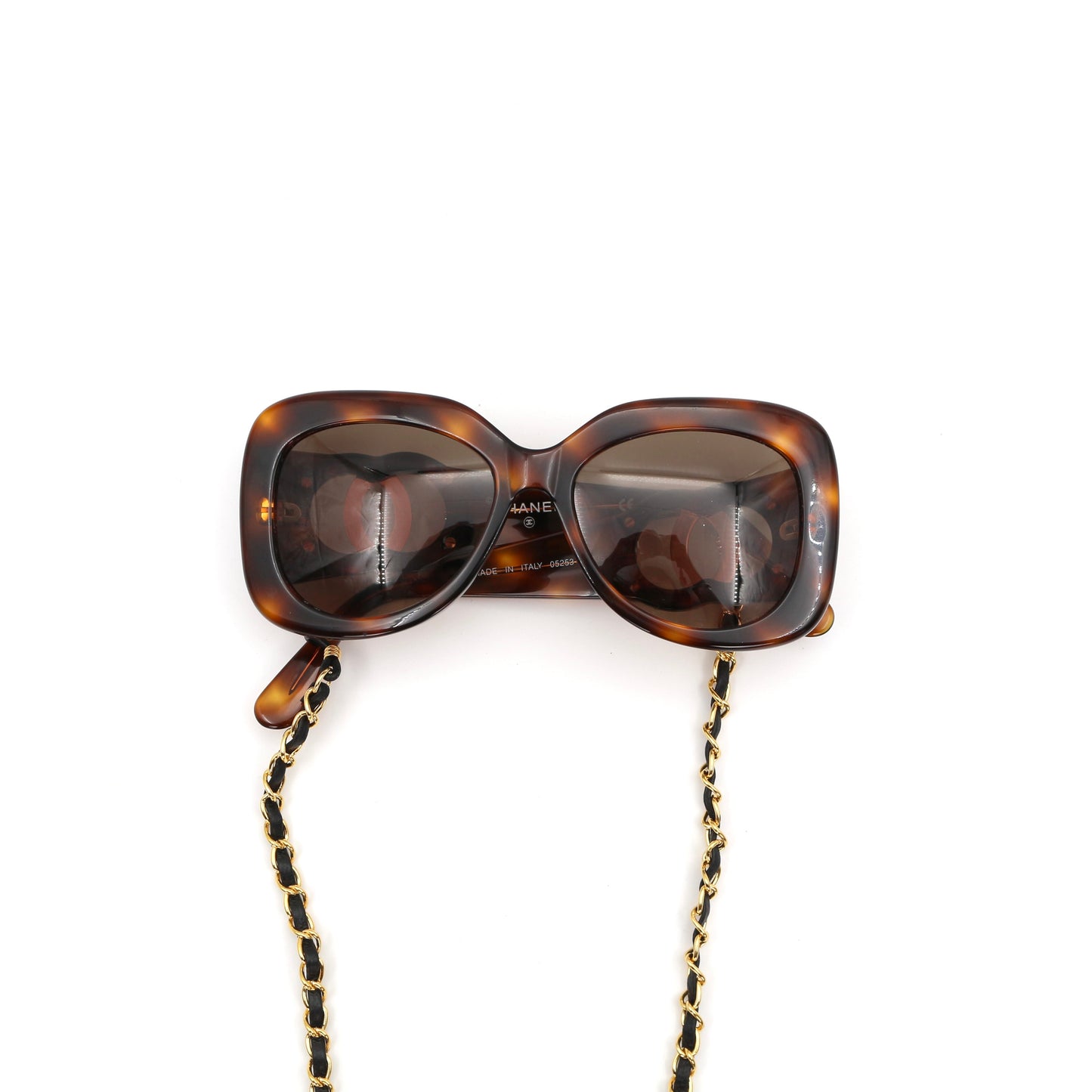 CHANEL Tortoiseshell CC Sunglasses [Used]