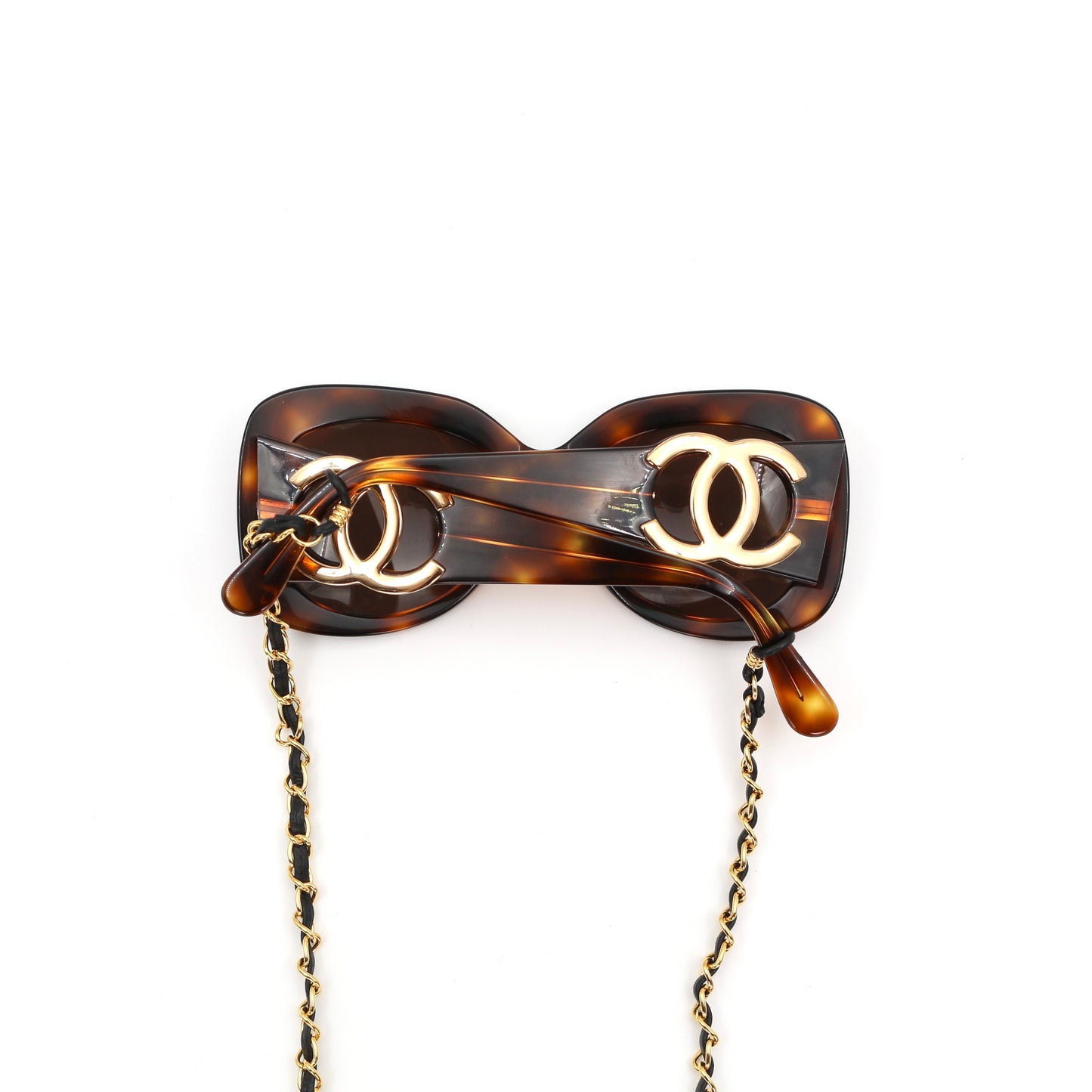 CHANEL Tortoiseshell CC Sunglasses [Used]