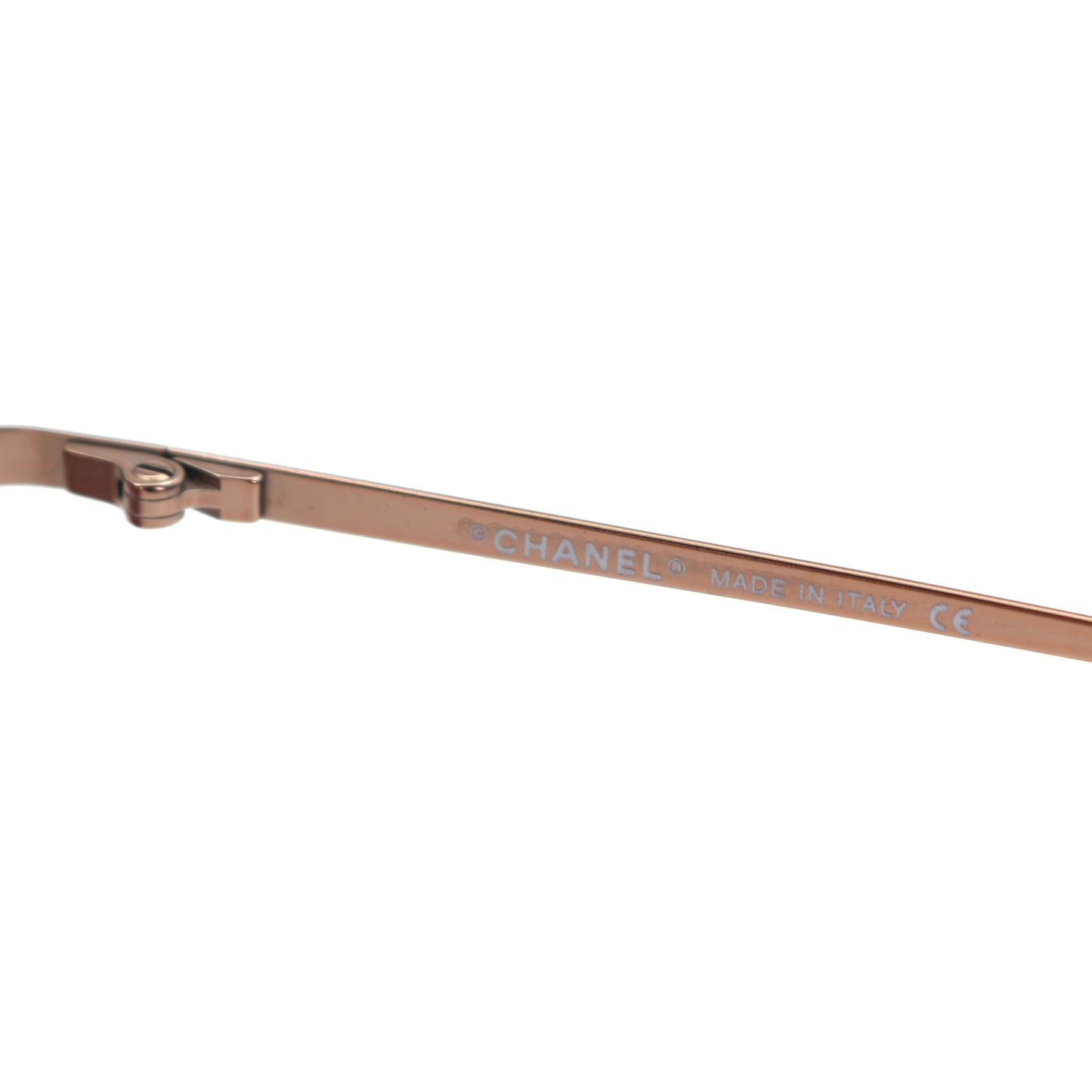 CHANEL Berry Pink Rimless CC Logo Sunglasses [Used]