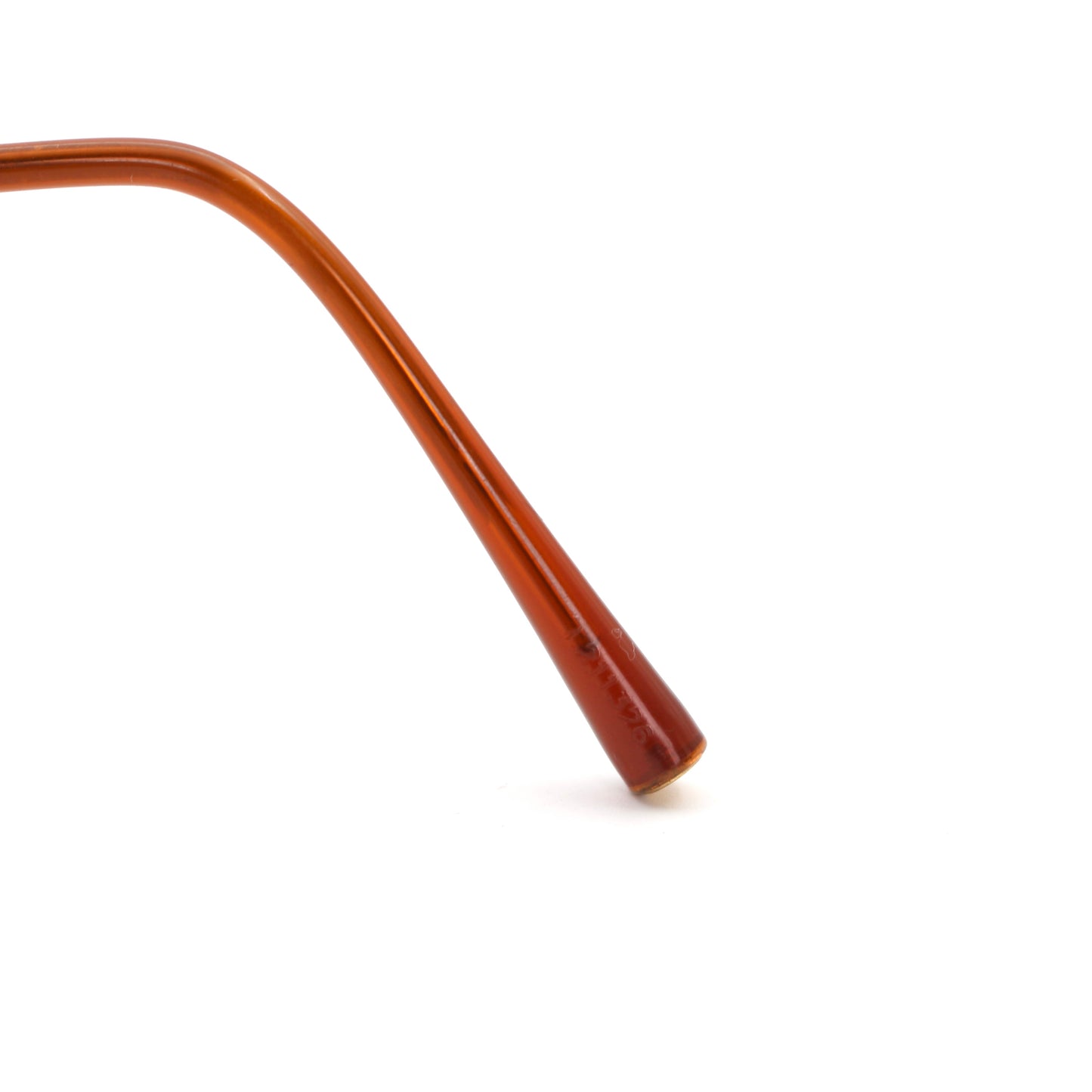 CHANEL Apricot Rimless Cat-Eye CC Logo Sunglasses [Used]