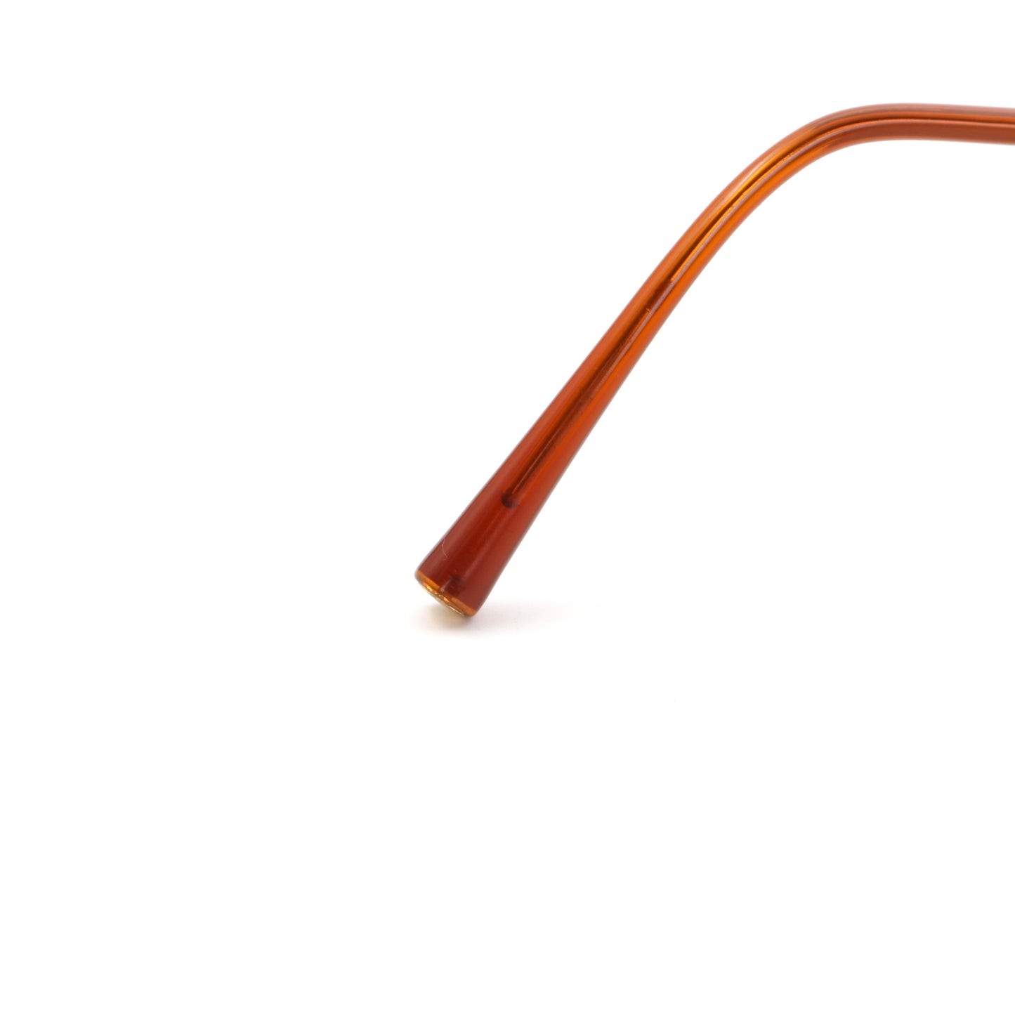 CHANEL Apricot Rimless Cat-Eye CC Logo Sunglasses [Used]