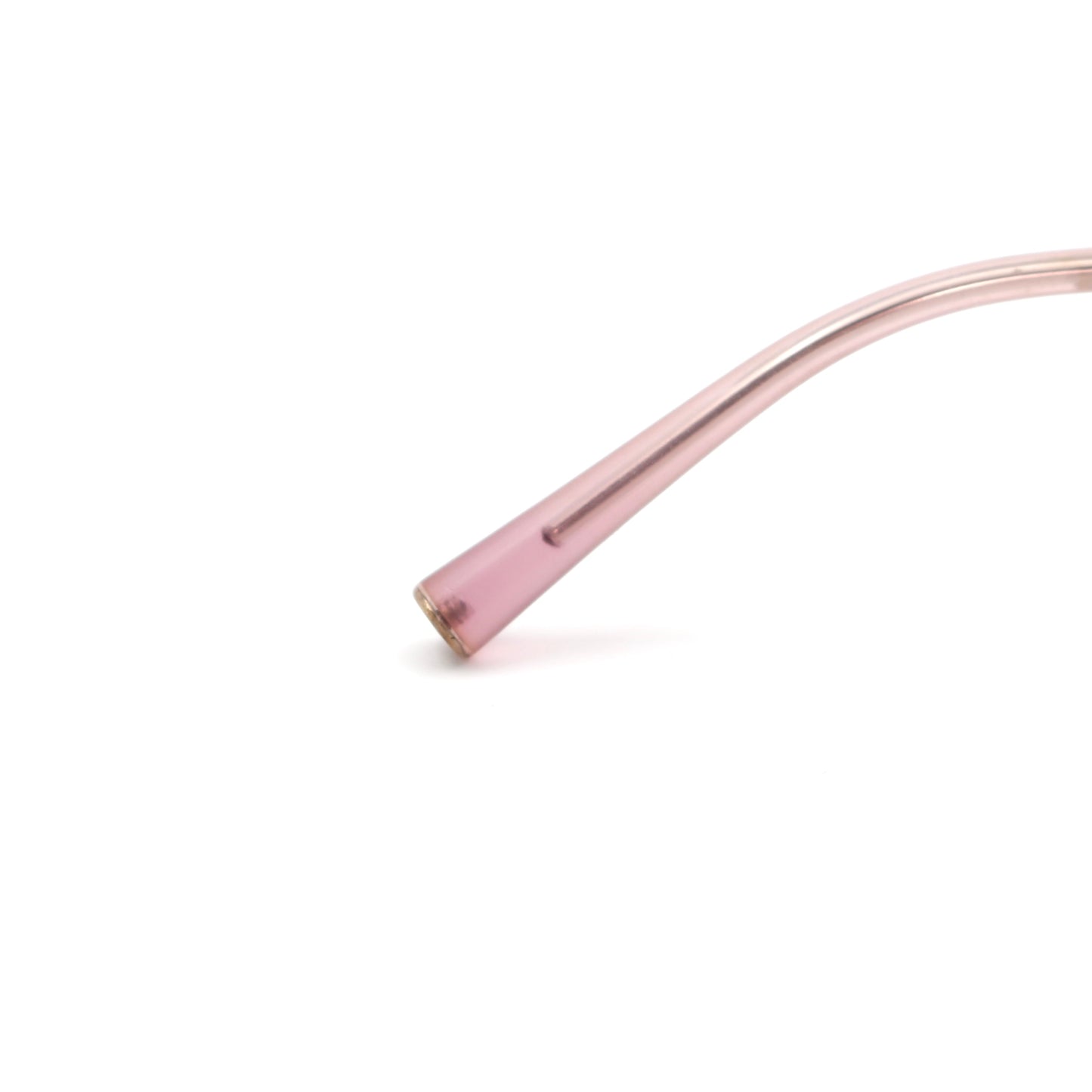 CHANEL Orchid Purple CC Logo Rimless Sunglasses [Used]