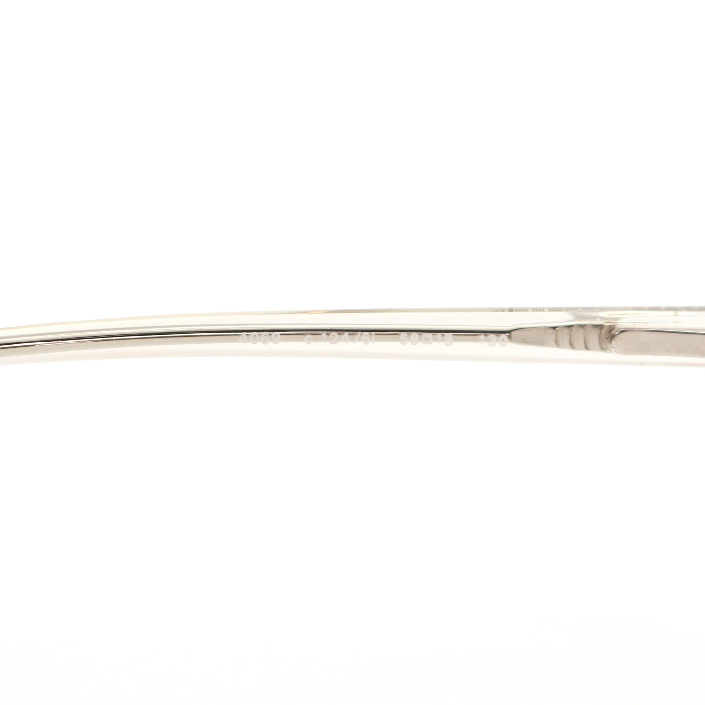 CHANEL Sports Line Smoke Grey Rimless Cat-Eye Sunglasses [Used]