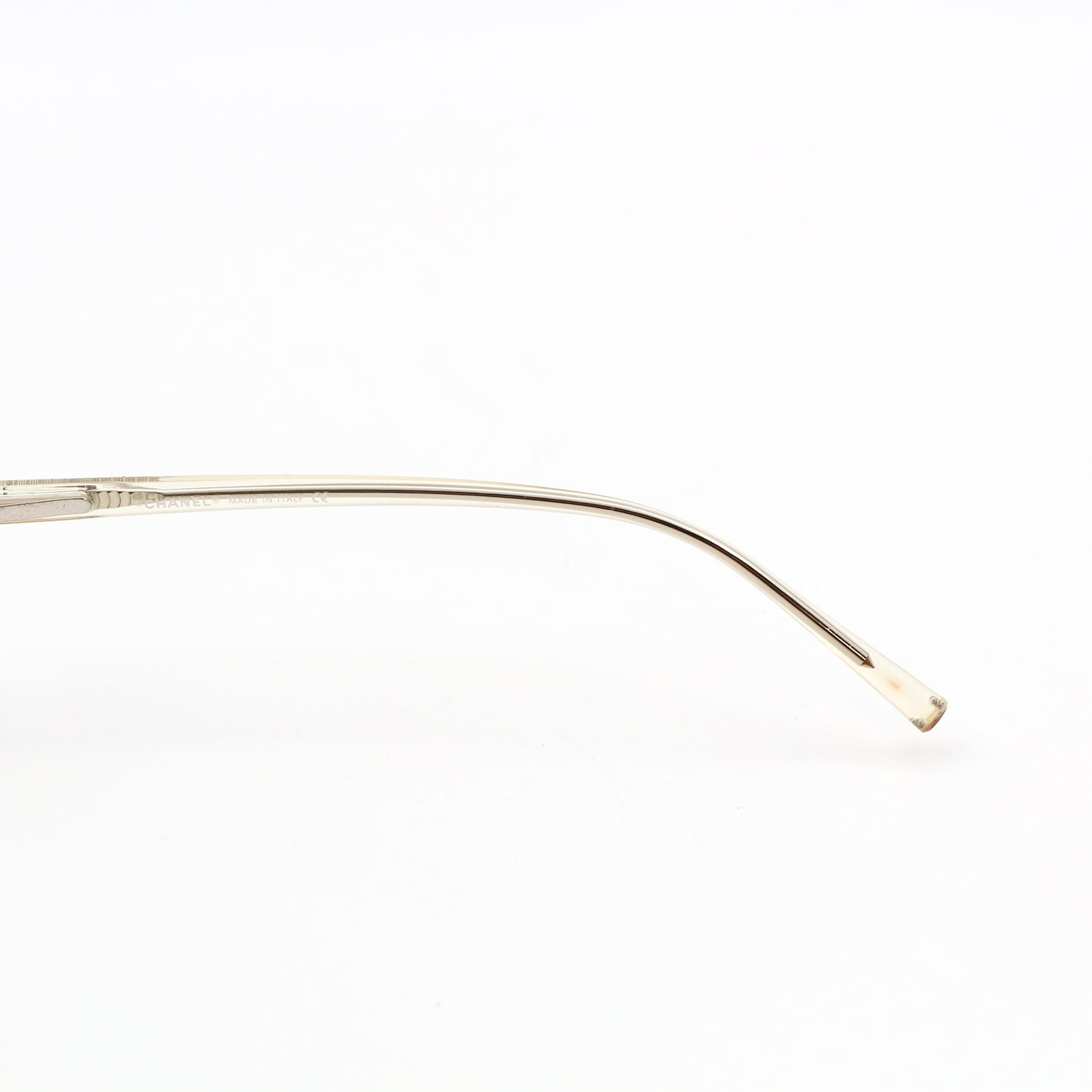 CHANEL Sports Line Smoke Grey Rimless Cat-Eye Sunglasses [Used]