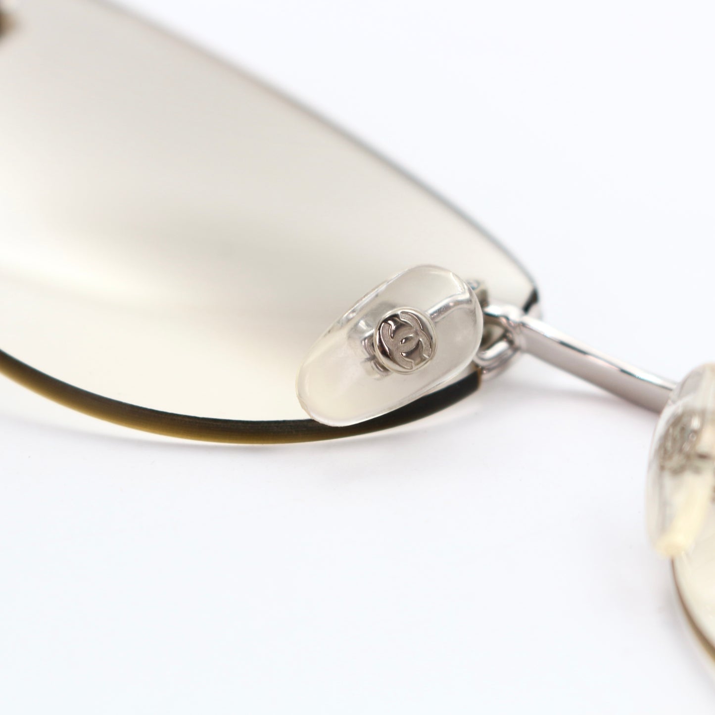 CHANEL Sports Line Smoke Grey Rimless Cat-Eye Sunglasses [Used]