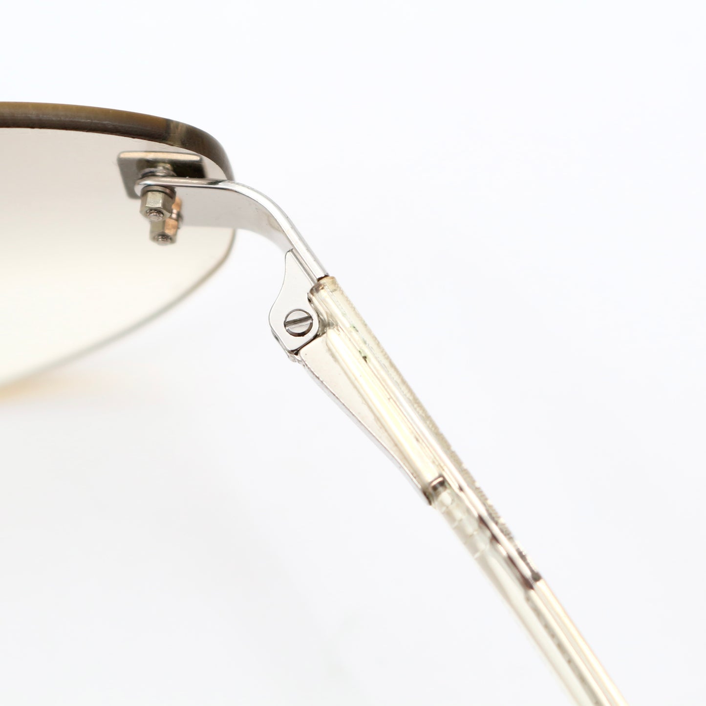 CHANEL Sports Line Smoke Grey Rimless Cat-Eye Sunglasses [Used]