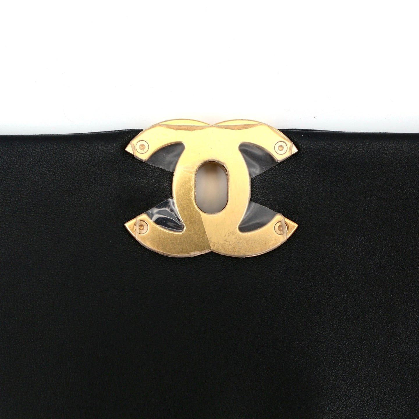 CHANEL Black Lambskin Large Chanel 19 Flap Bag [Used]