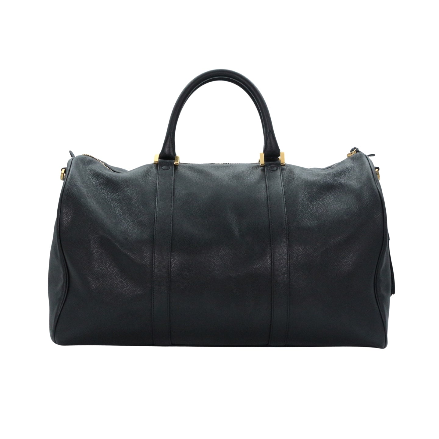 CHANEL Black Caviar Leather Boston Bag [Used]