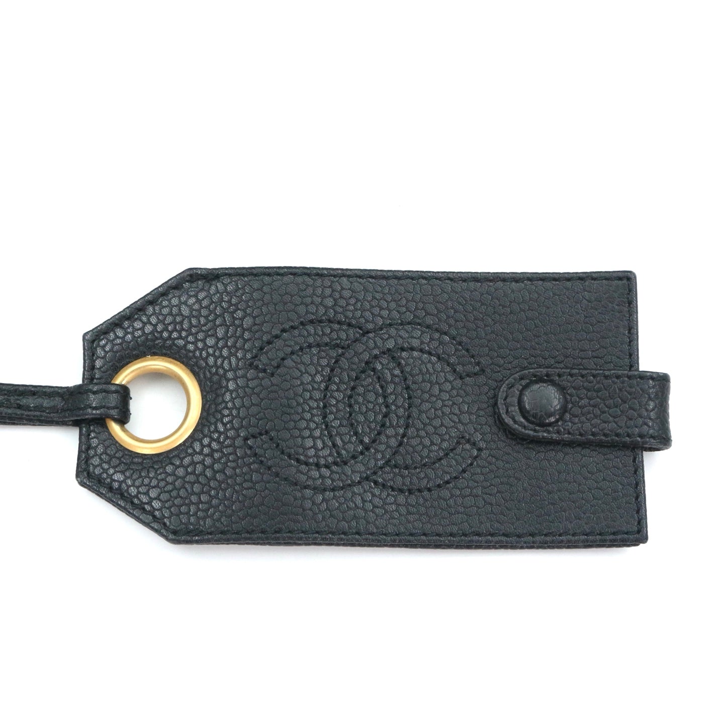 CHANEL Black Caviar Leather Boston Bag [Used]