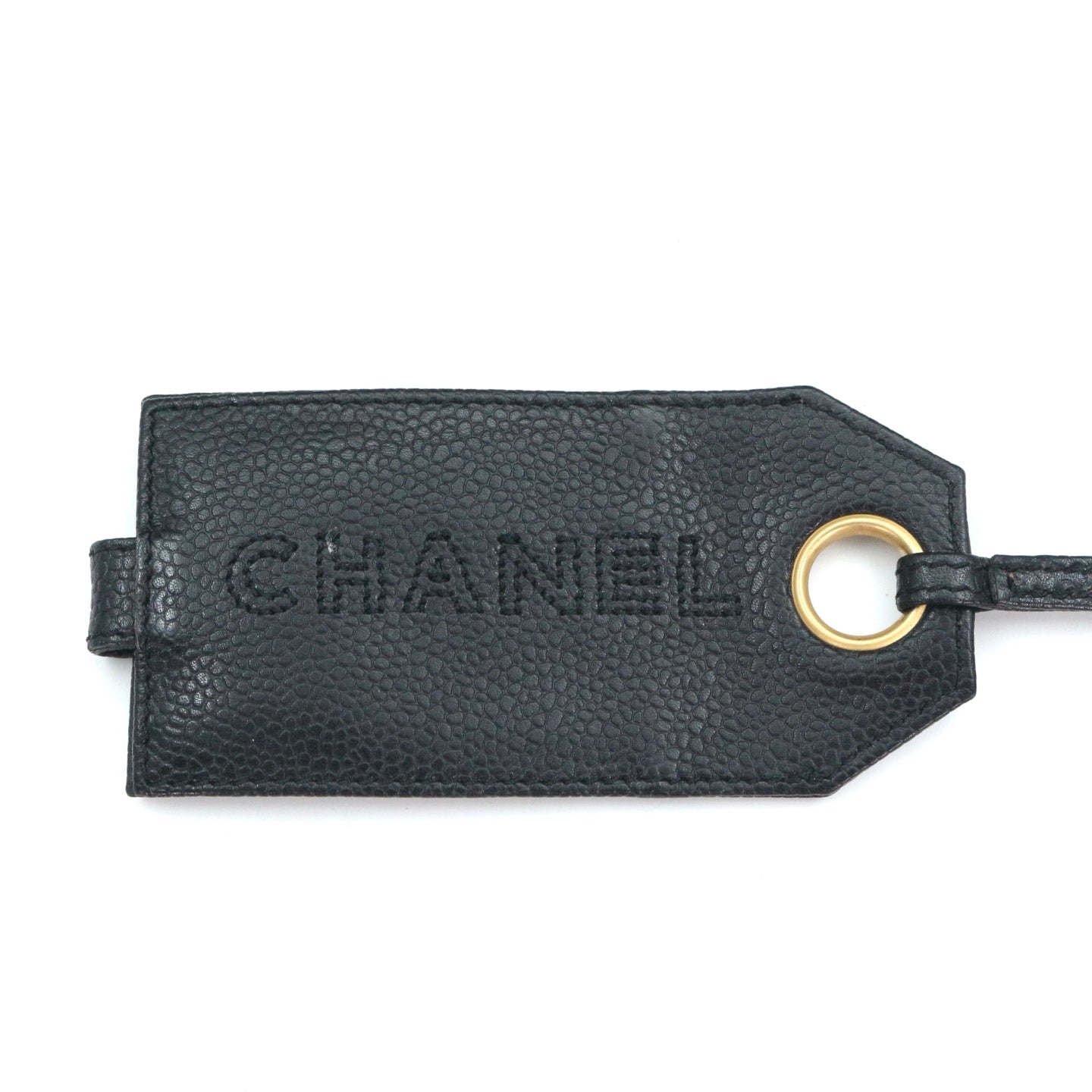 CHANEL Black Caviar Leather Boston Bag [Used]