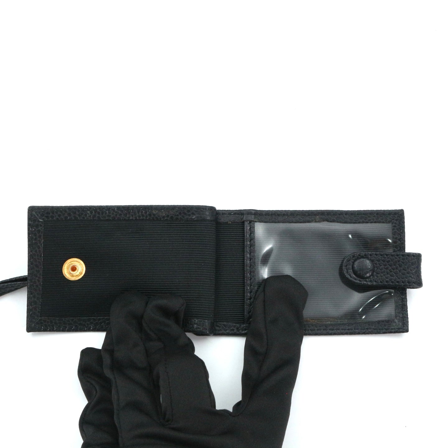CHANEL Black Caviar Leather Boston Bag [Used]