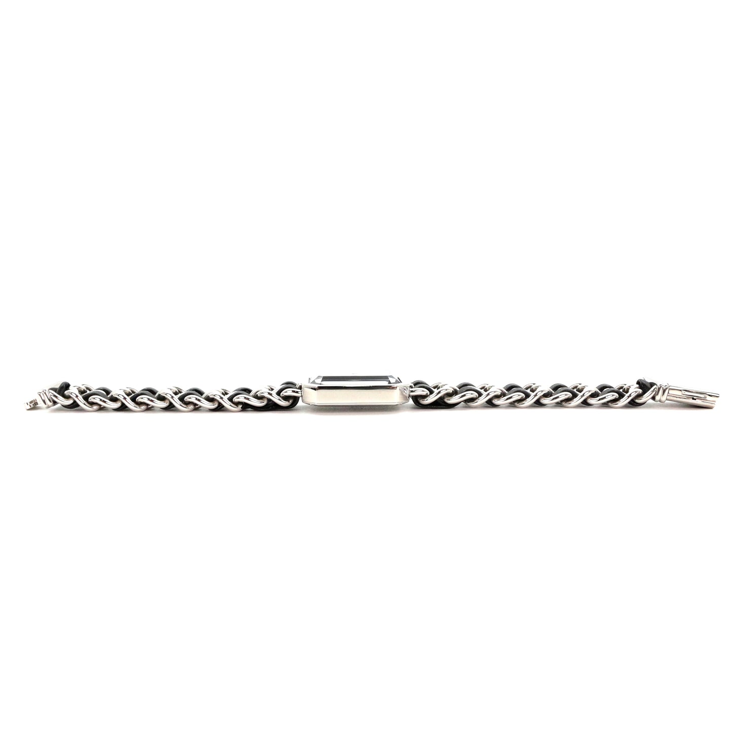 Chanel Première Black and Silver M Size Watch [Used]