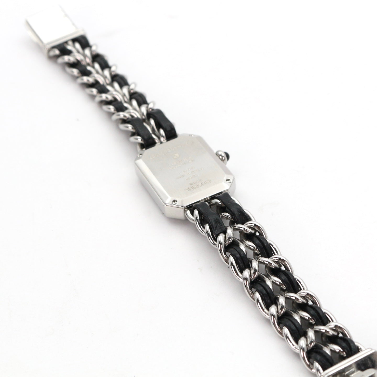 Chanel Première Black and Silver M Size Watch [Used]
