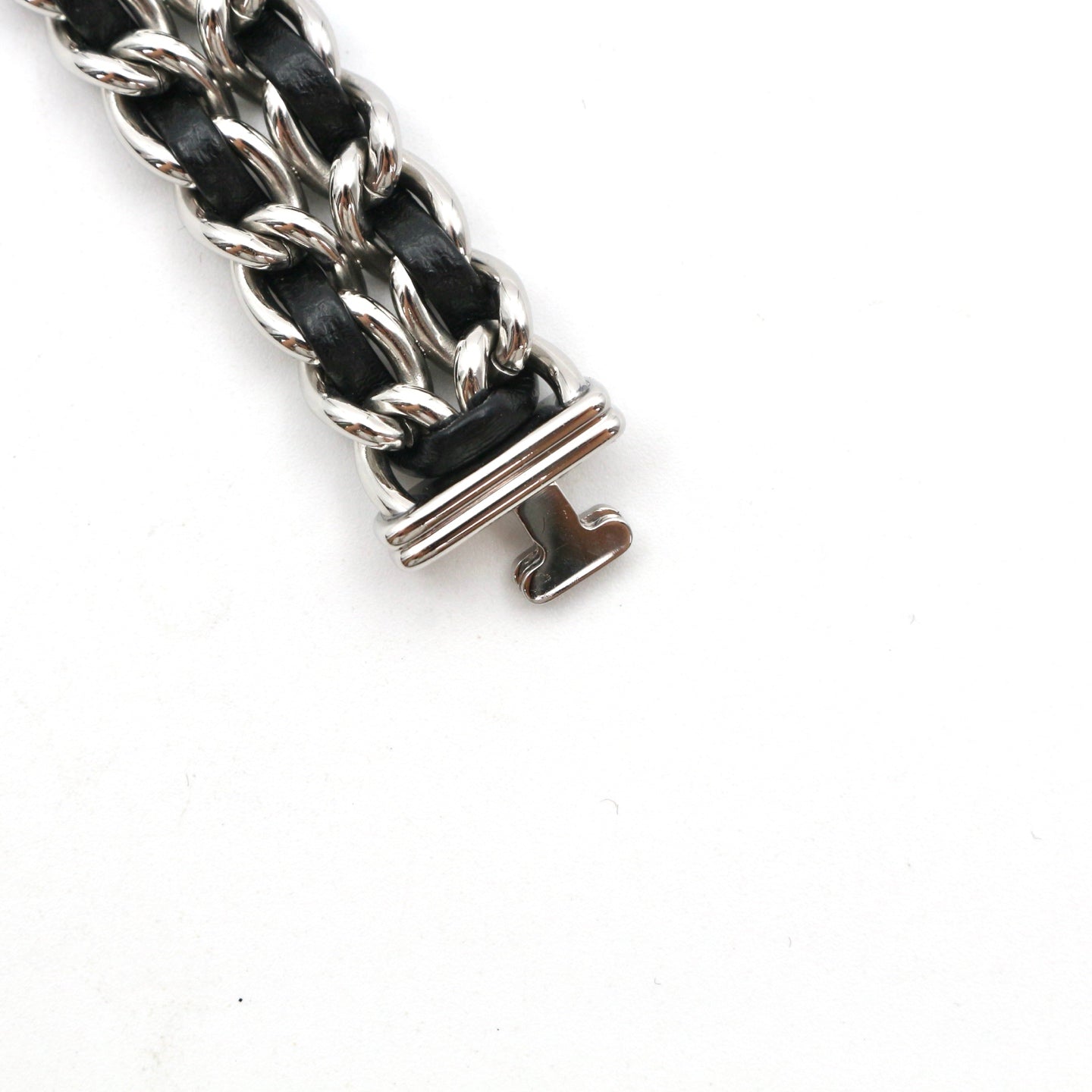 Chanel Première Black and Silver M Size Watch [Used]
