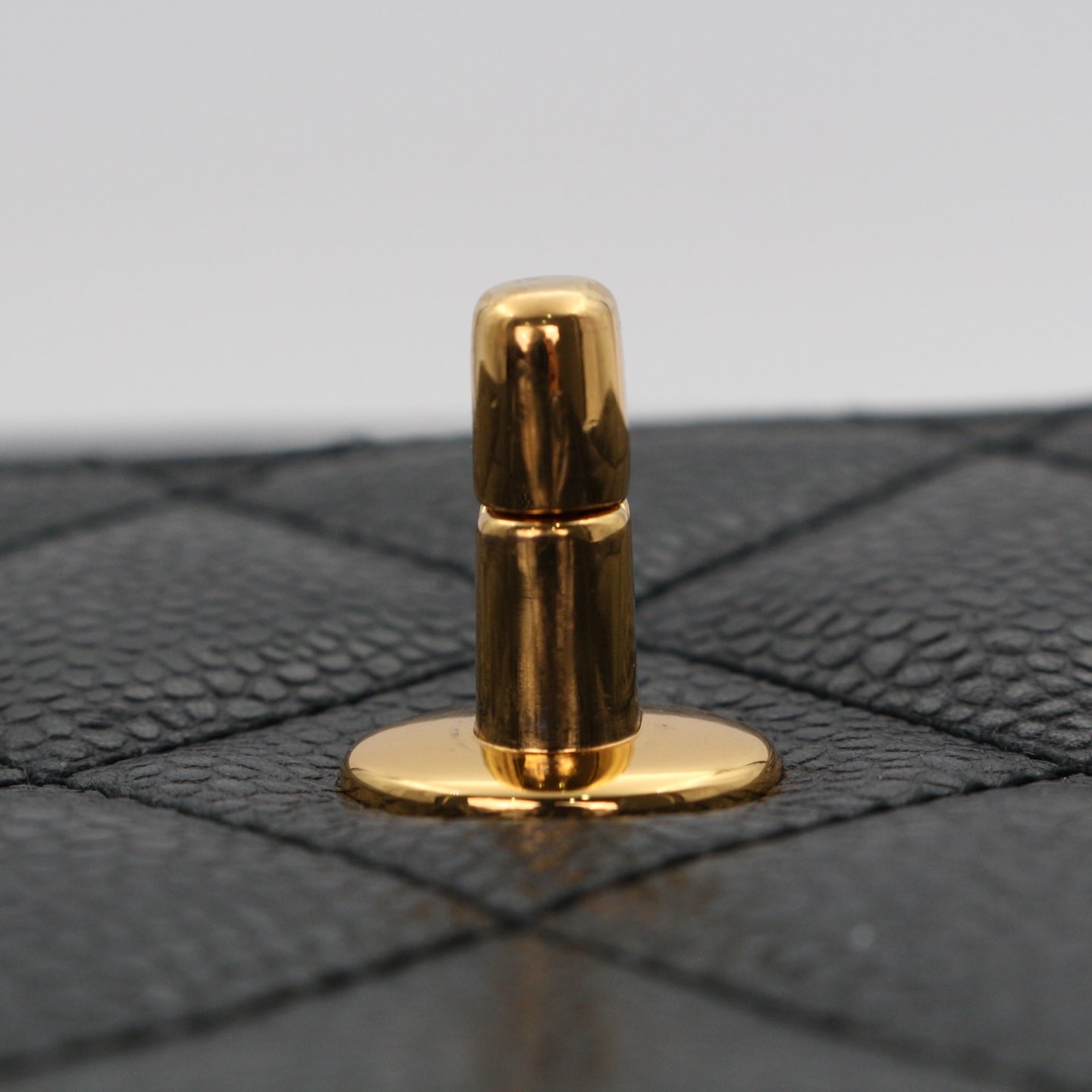 CHANEL Black Caviar Leather Box Shoulder Bag [Used]