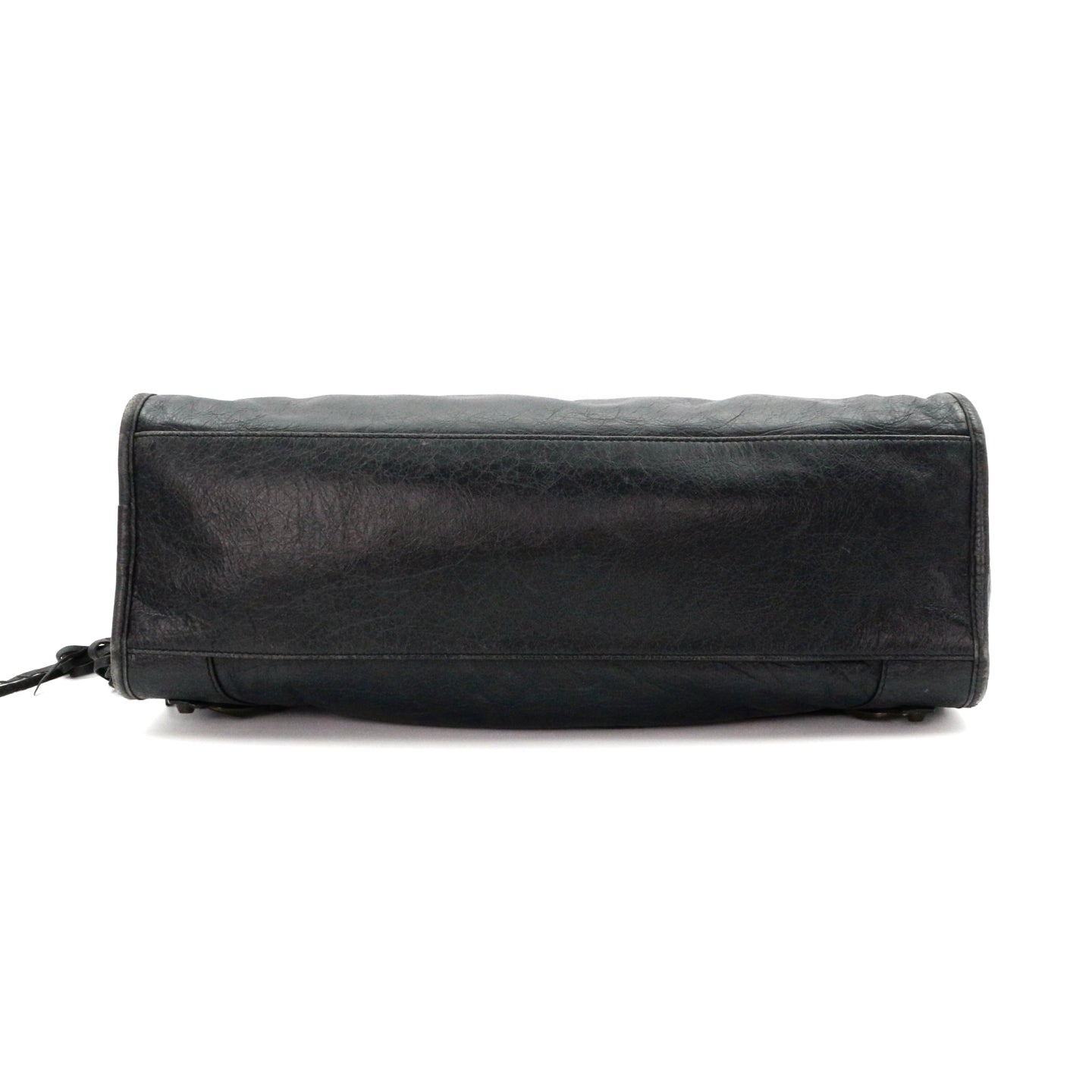 Balenciaga Black Motorcycle City Big 2Way Bag with Strap [Used]