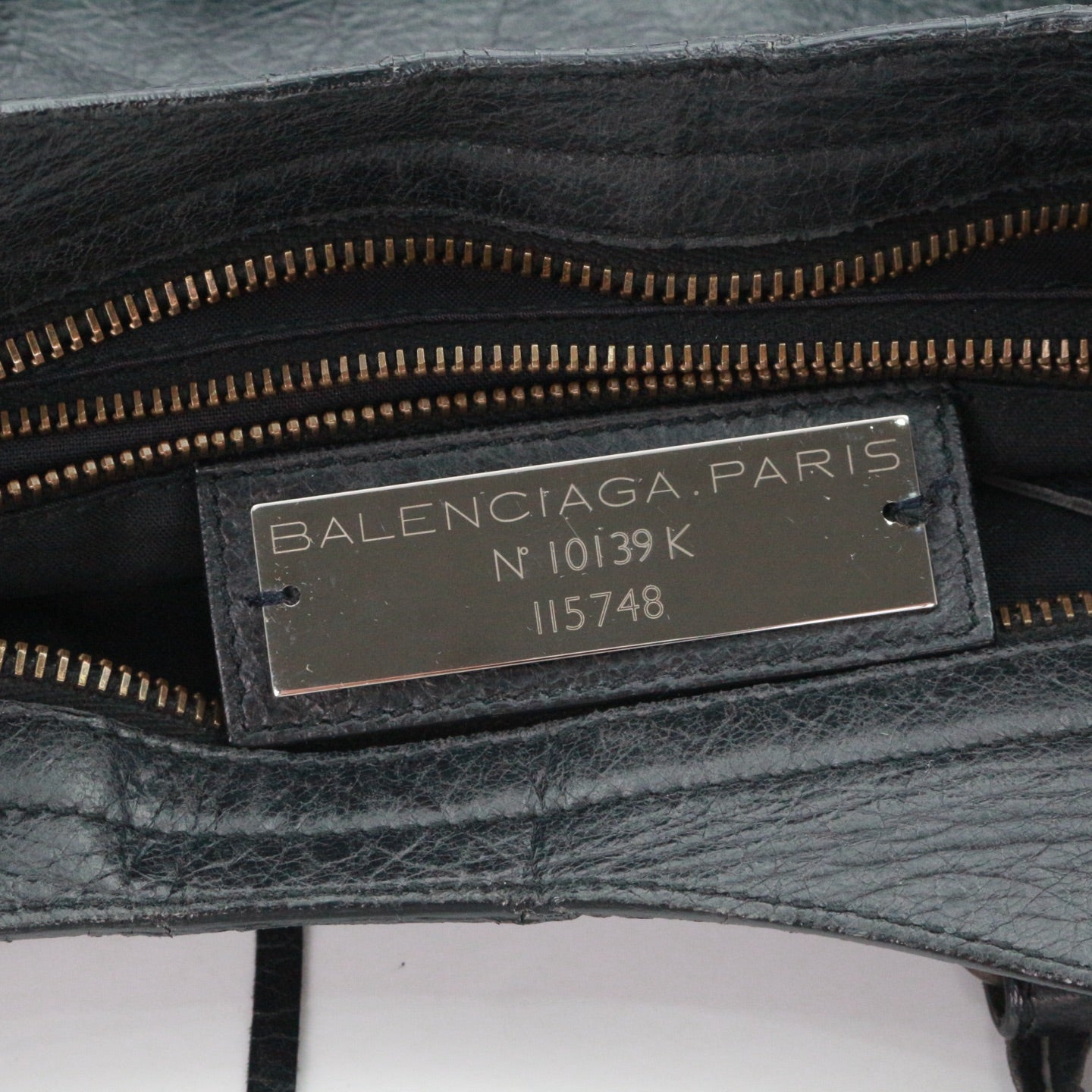 Balenciaga Black Motorcycle City Big 2Way Bag with Strap [Used]
