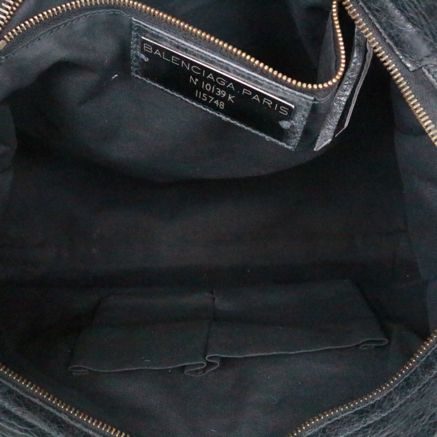 Balenciaga Black Motorcycle City Big 2Way Bag with Strap [Used]