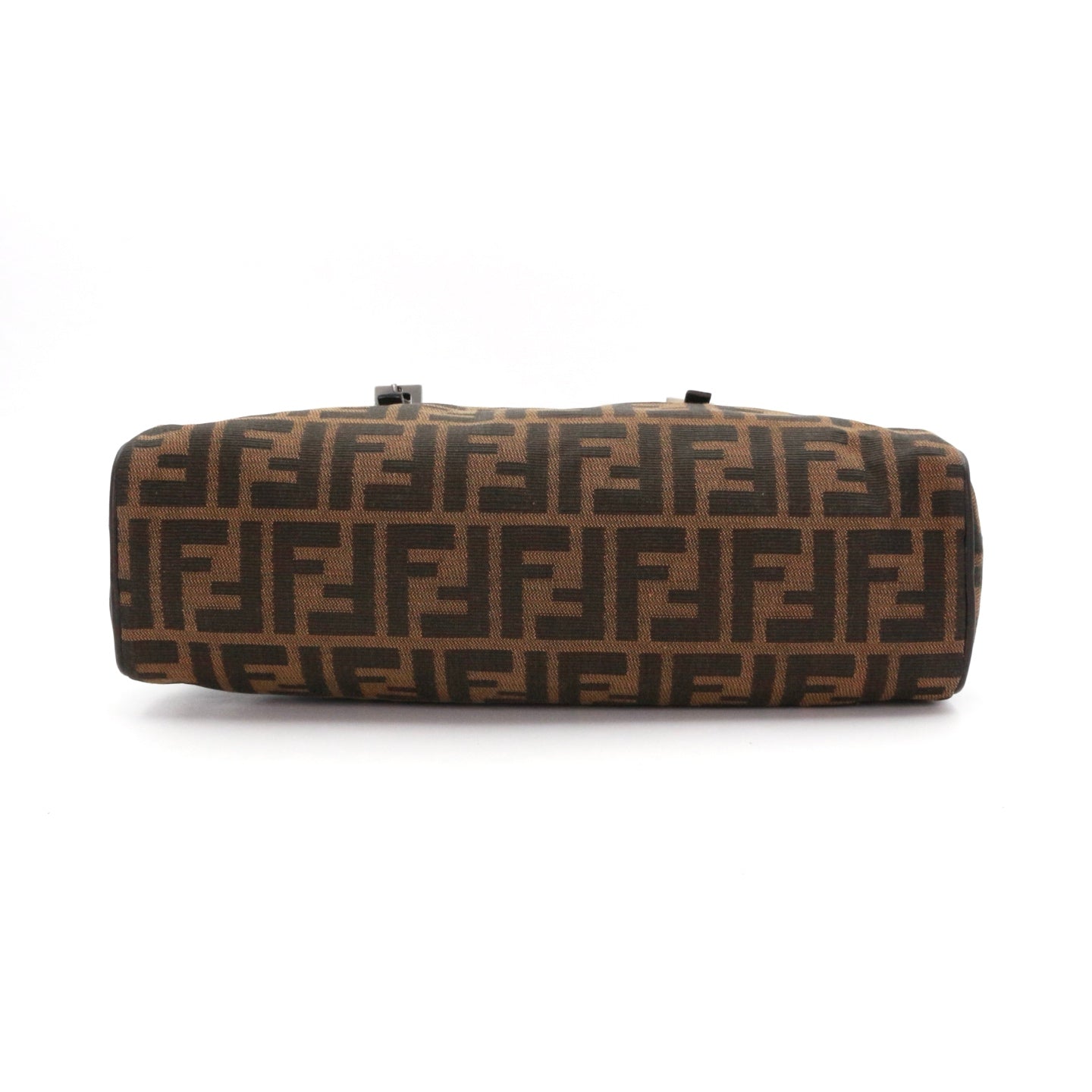 FENDI Brown Zucca Baguette Shoulder Bag [Used]