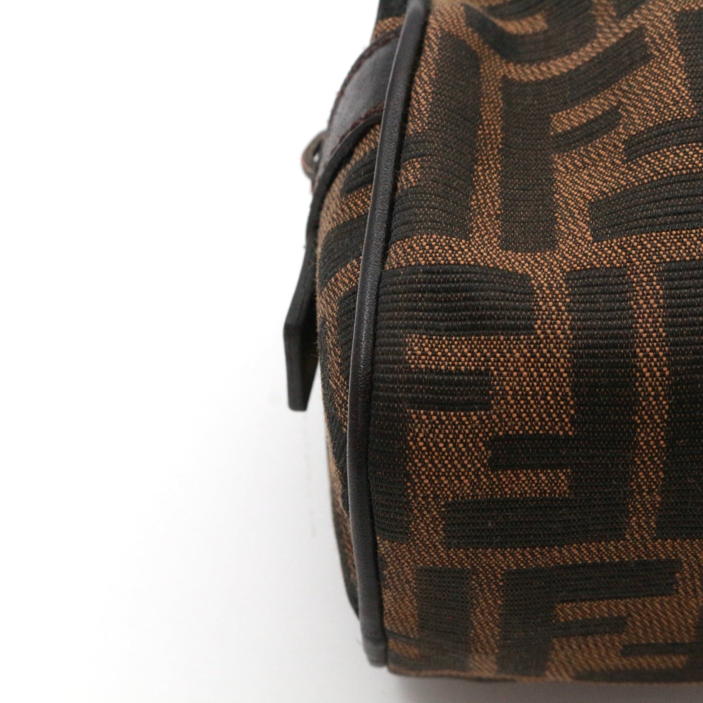 FENDI Brown Zucca Baguette Shoulder Bag [Used]