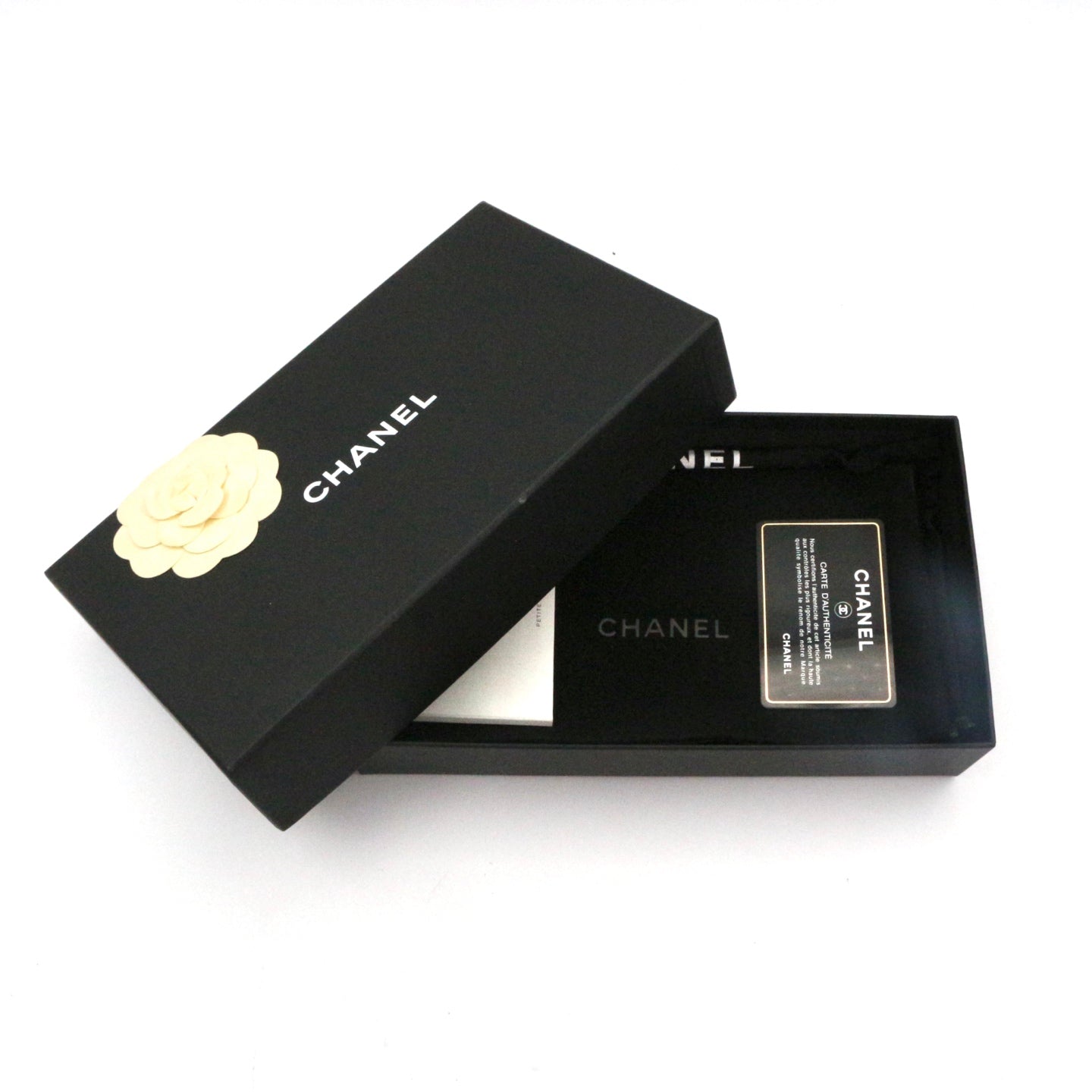 CHANEL Black Quilted Lambskin Zip-Around Long Wallet with Full Set [Used]
