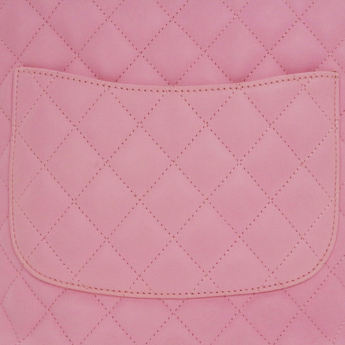 CHANEL Pink & Black Cambon Line Small Tote Bag [Used]