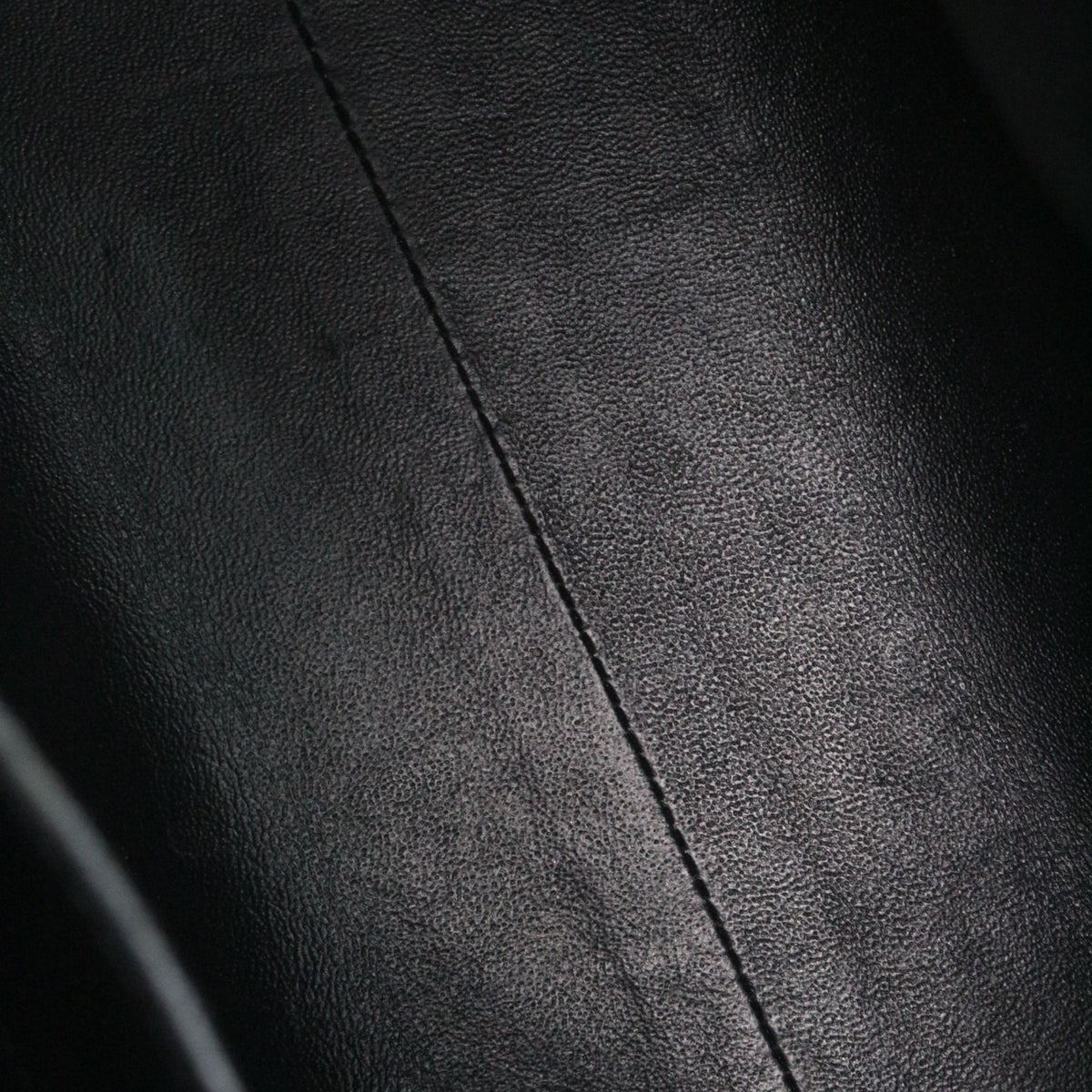SAINT LAURENT Black Leather Baby Cabas 2-Way Bag [Used]