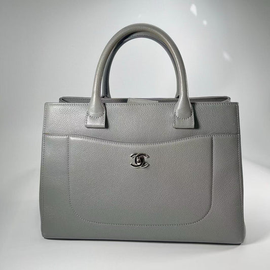 CHANEL Neo Executive Grey Tote Bag 2way [Used]