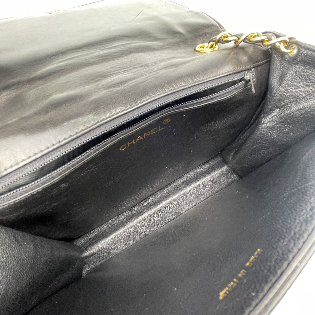 Chanel Black Lambskin Bag [Used]