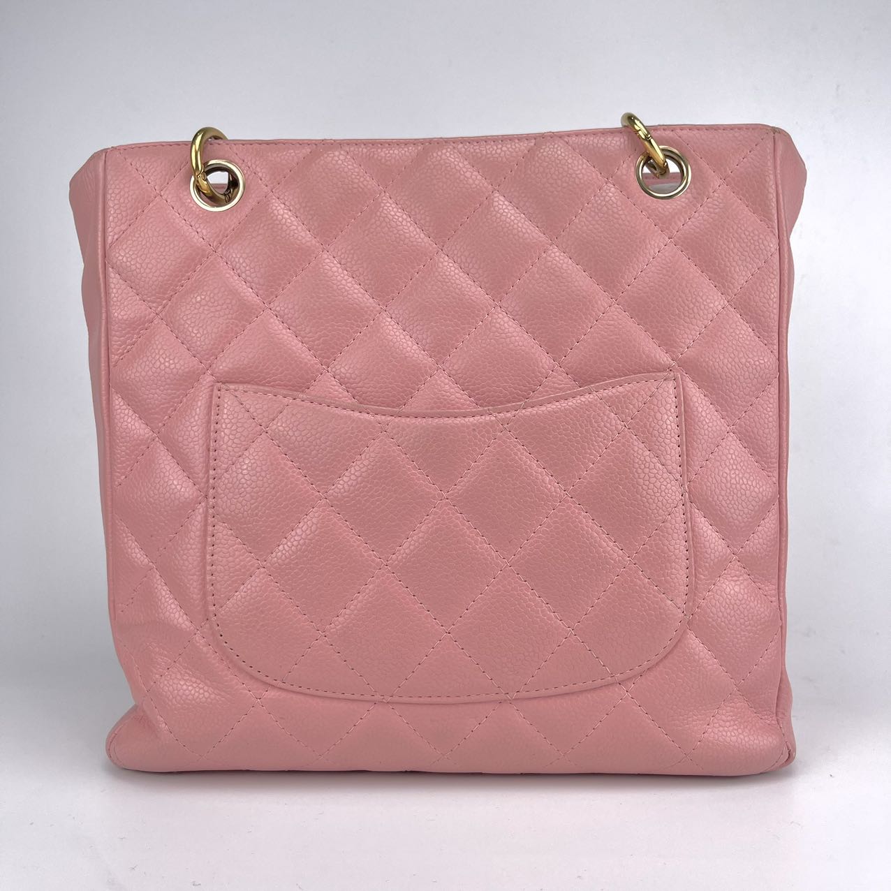 Chanel Pink Calfskin Tote Bag  [used]