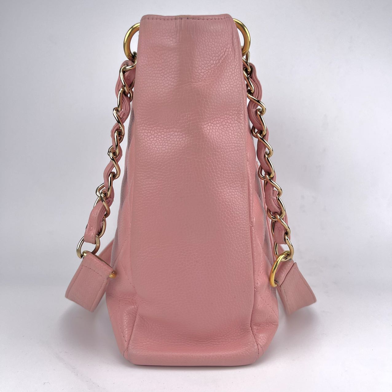 Chanel Pink Calfskin Tote Bag  [used]