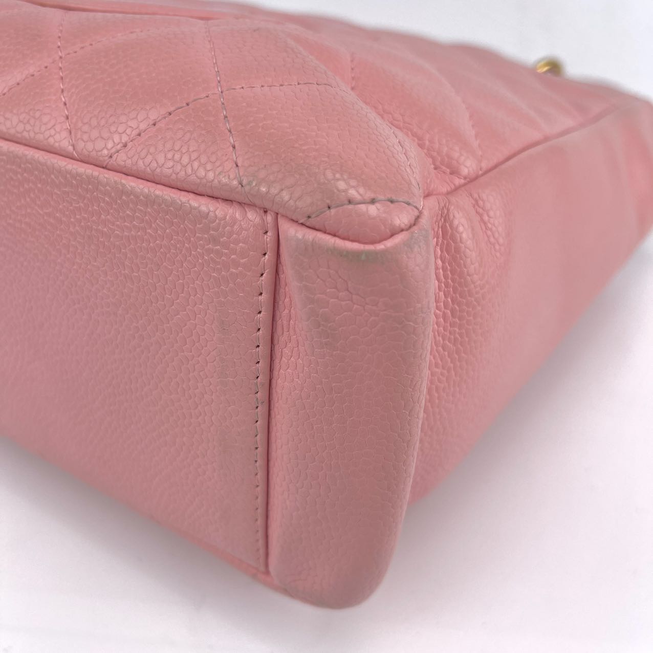 Chanel Pink Calfskin Tote Bag  [used]