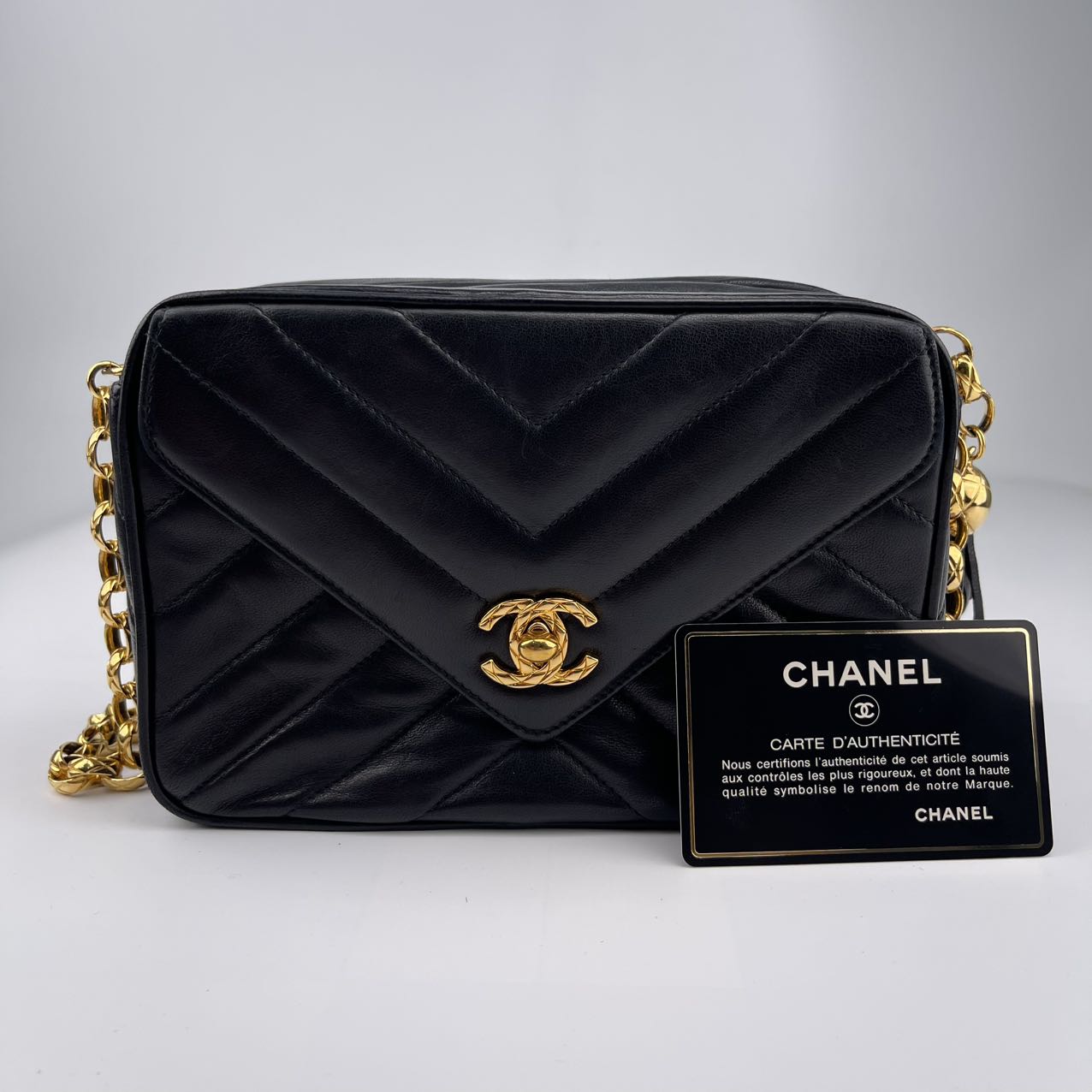 Chanel  Lambskin Camera Bag [used]