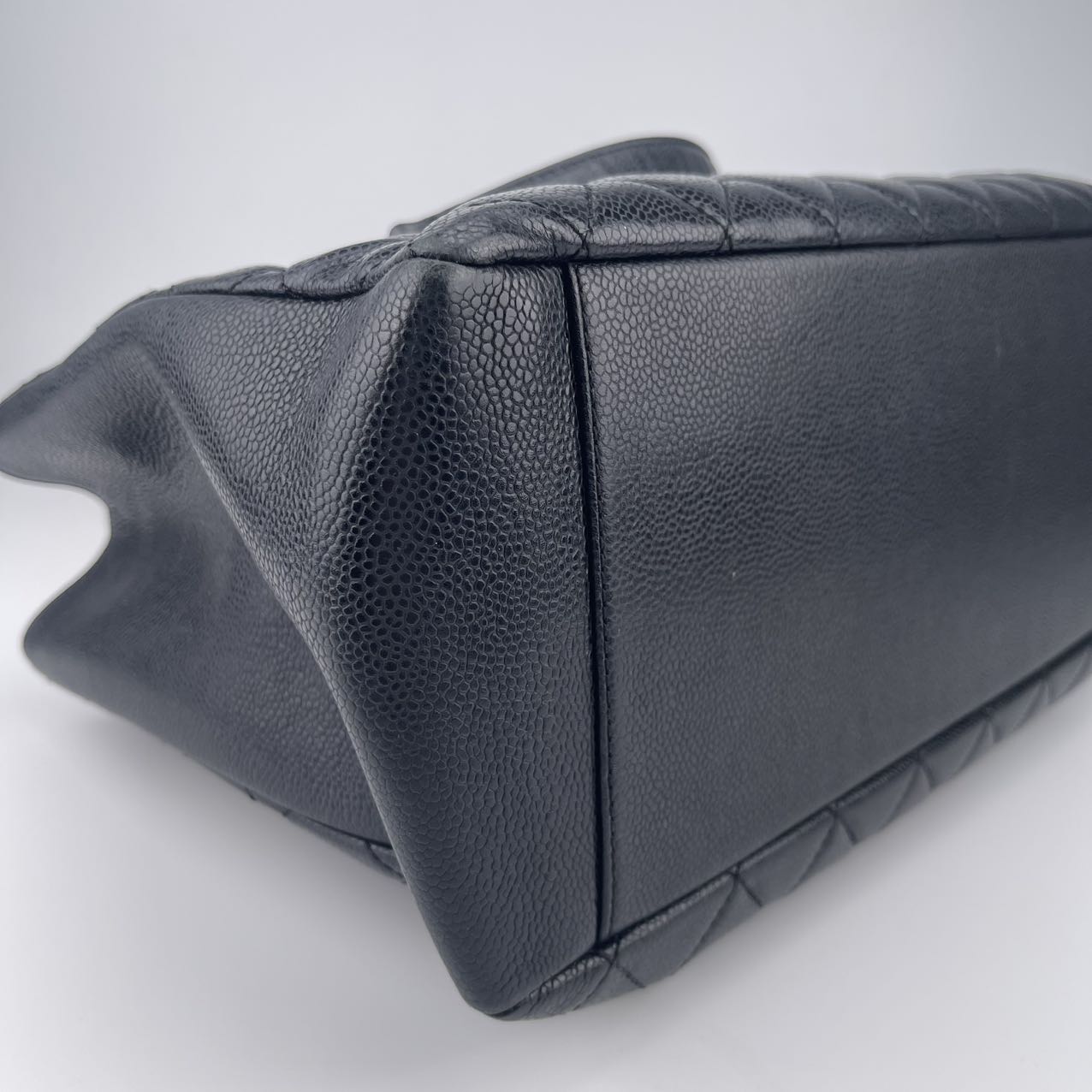 Chanel Black Caviar Grand Shopping Tote[Used]