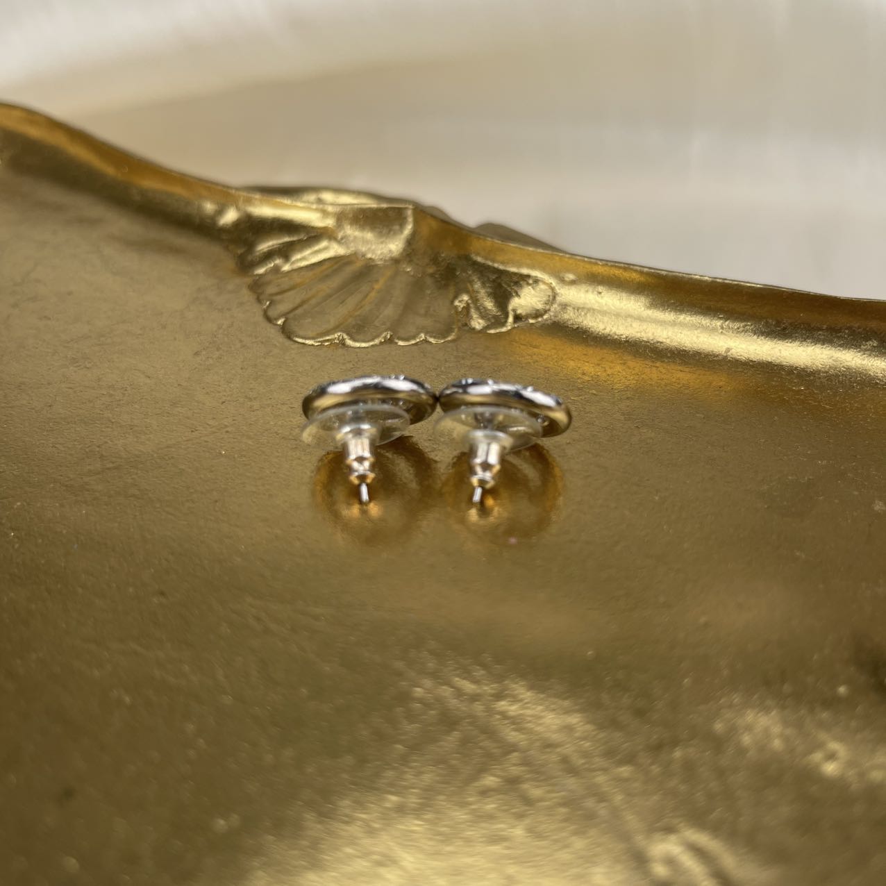 Chanel C22P Coco Mark Stud Earrings[Used]