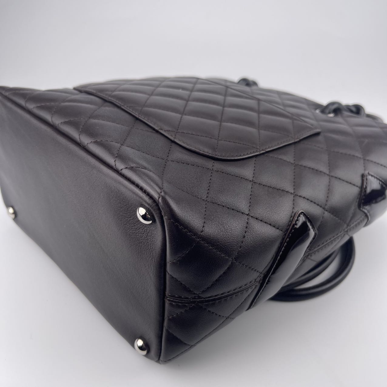 Chanel Chocolate Cambon Tote Bag[Used]