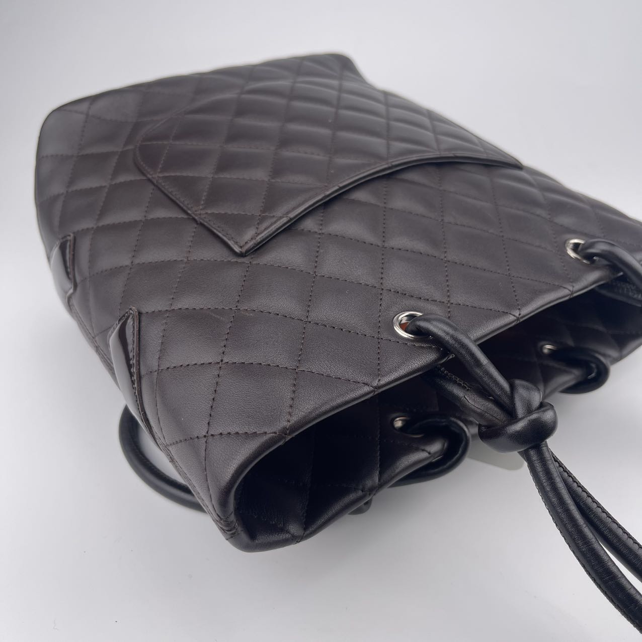Chanel Chocolate Cambon Tote Bag[Used]