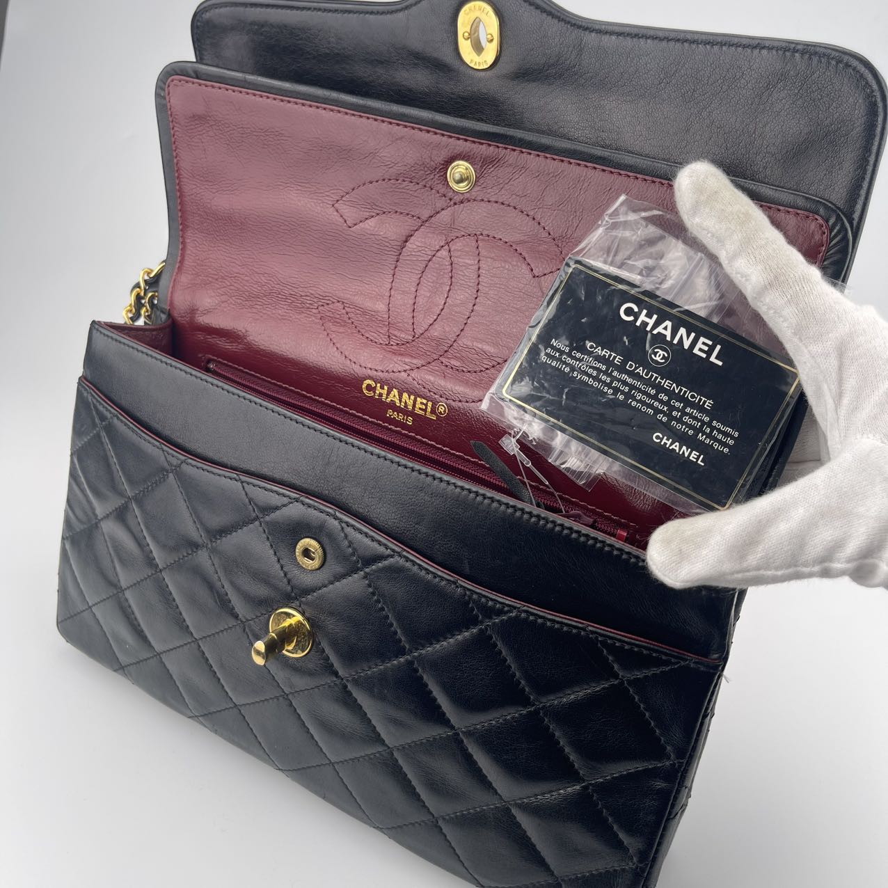 Chanel lambskin leather bag[Used]