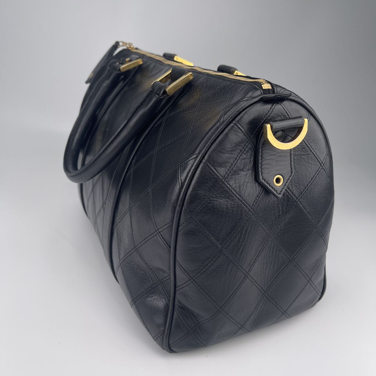 Chanel Durable black calfskin leather bag[Used]