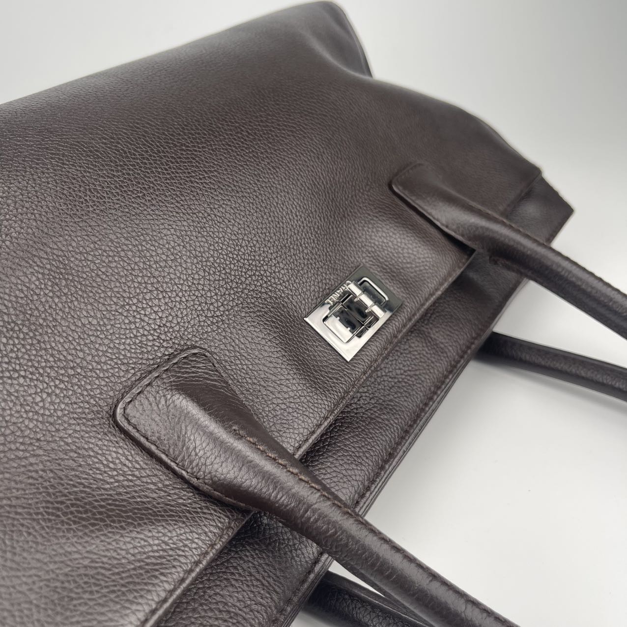 Chanel Premium brown calfskin leather bag[Used]