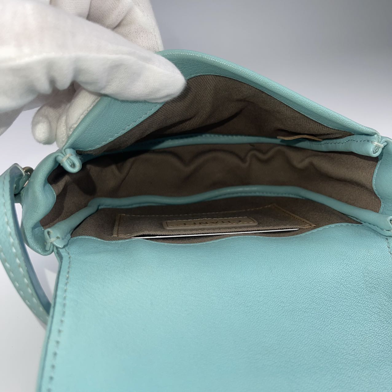 Chanel Elegant Blue calfskin bag [Used]