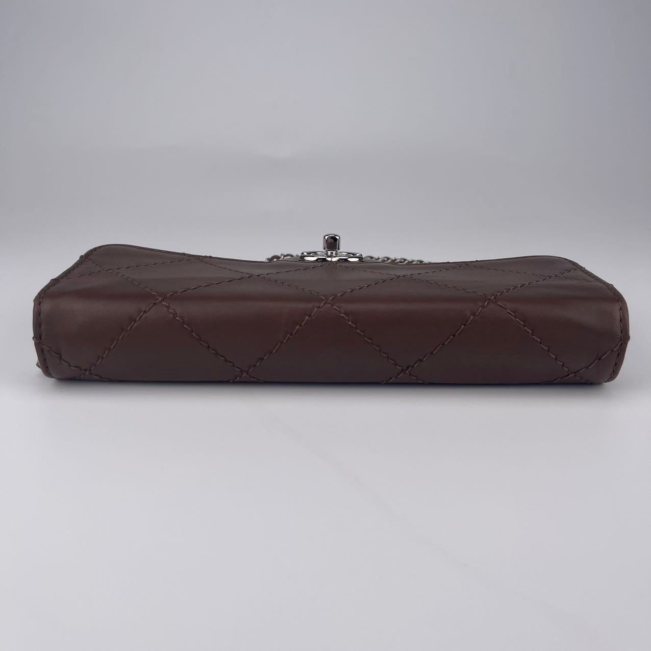 Chanel Brown Calfskin Quilted CF Chain Bag [Used]