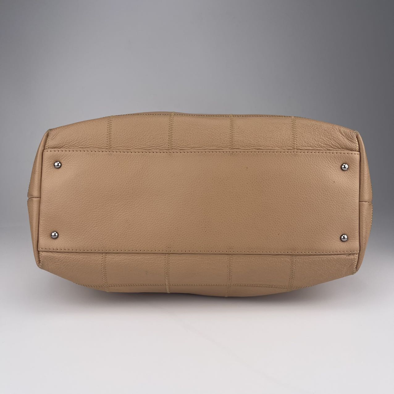 Chanel Milk Tea Beige Calfskin Ice Cube Tote Bag [Used]