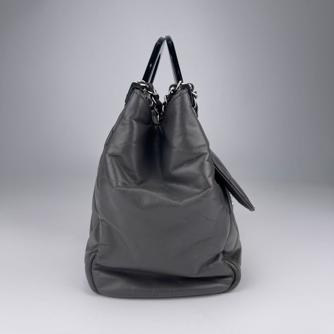 Chanel Matelassé CC Delivery 2-Way Chain Shoulder Bag[Used]