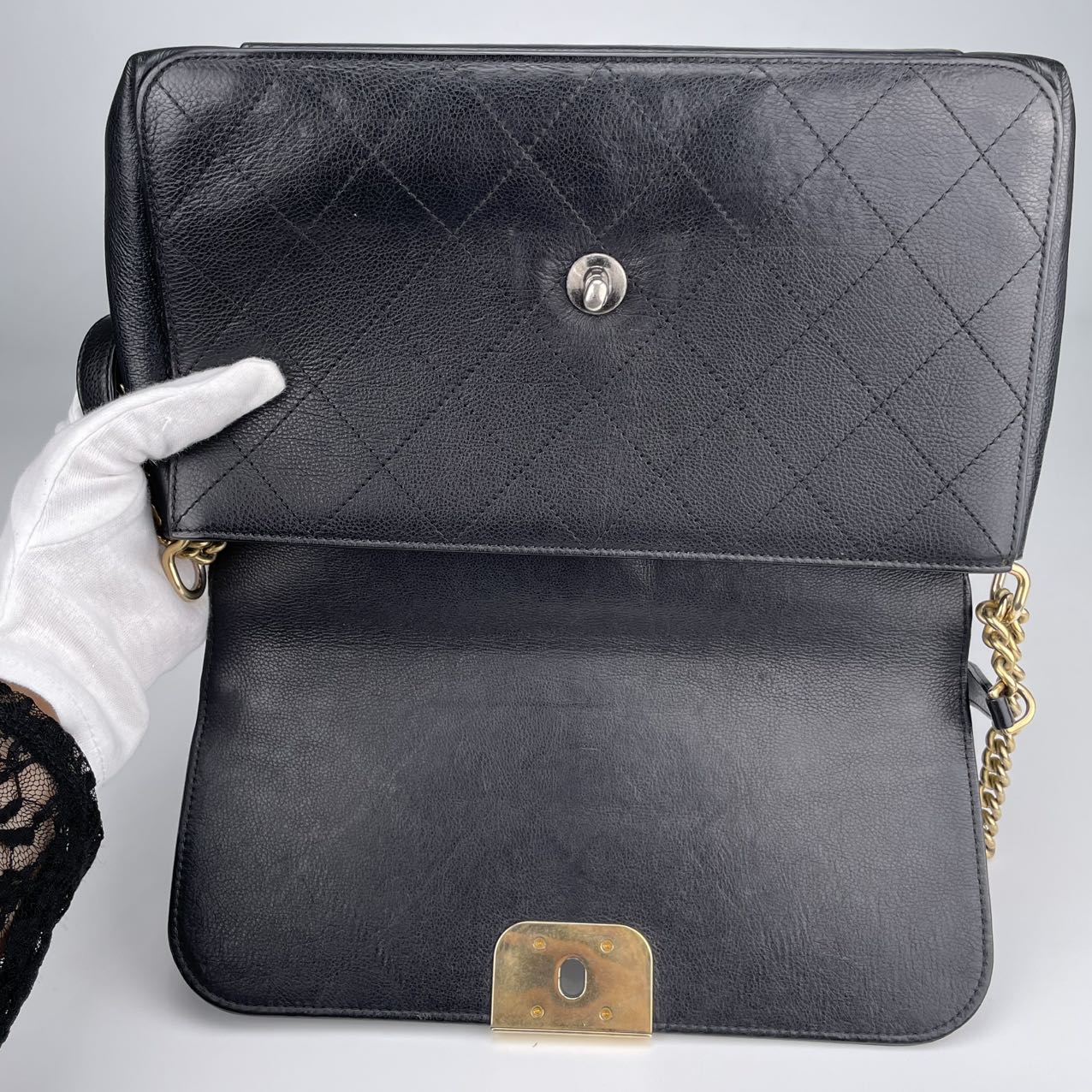 Chanel Turn-lock Flap Bag[Used]